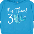 thumbnail image 3 of Inktastic 3rd Birthday Mermaid Party Toddler Hoodie, 3 of 4
