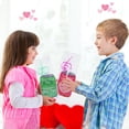 thumbnail image 4 of Paquete de 30 tarjetas de San Valentín con pajitas locas para niños, 4 of 7