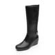 thumbnail image 2 of Flexi Mujer Bota Alta Con Elástico Piel Negro Casual 45218 negro 23.5 Flexi 45218N, 2 of 5
