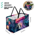 thumbnail image 2 of Jellyfish Laundry Bag, Collapsible Bucket, Storage Basket - Reusable, Foldable, Large Capacity Oxford Cloth Storage Bin, 2 of 7