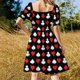 thumbnail image 5 of Vestido de manga corta Fiebre del sábado noche vestidos de noche de lujo 2025 Vestidos de baile Vestido mujer Vestidos de mujer Vestido de verano, 5 of 7