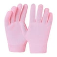 thumbnail image 2 of Moisturizing Gloves For Dry Hands Overnight White Gel Thickened Cotton Gloves Gloves For Women Hand Moisturizer Sleeping Spa Gloves For Dry Hands Pedicure Pumice Stone for Feet (D, One Size), 2 of 5
