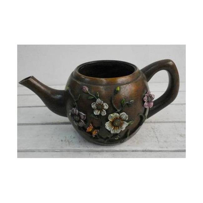 Polyresin Tea Pot Planter
