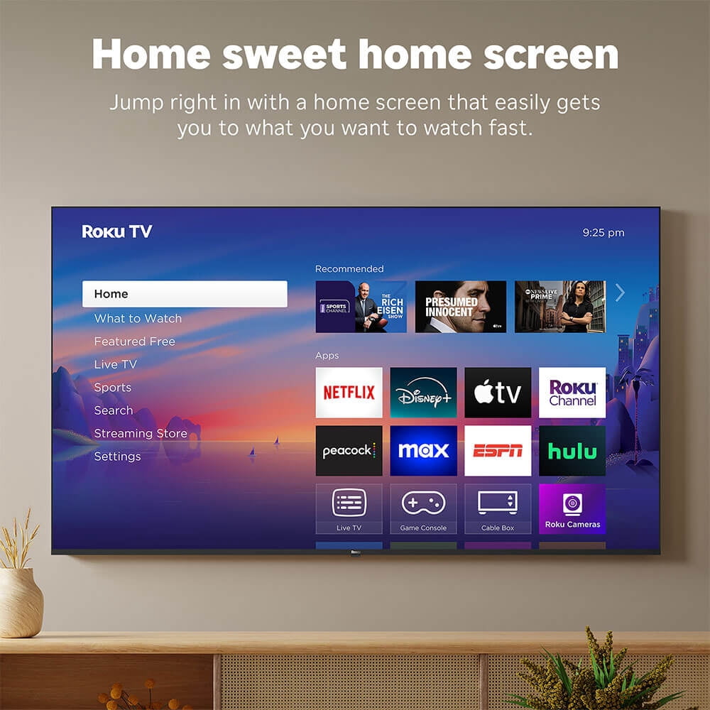 Roku 43" Select Series 4K HDR Smart Roku TV with Roku TV Remote 43R4C4