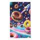 thumbnail image 1 of Fotbe Space Colorful Donut Toalla Premium con Patrón, Toalla de Microfibra de Secado Rápido, Ligera y Altamente Absorbente (27.5x16in), Ideal para Uso Diario, 1 of 6