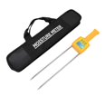thumbnail image 1 of Grain Humidity Meter Portable Backlight LCD Display Fast Accurate Auto Off with Probe Grain Humidity Tester for Wheat Rye Rice Corn Soybean Wheat, 1 of 5