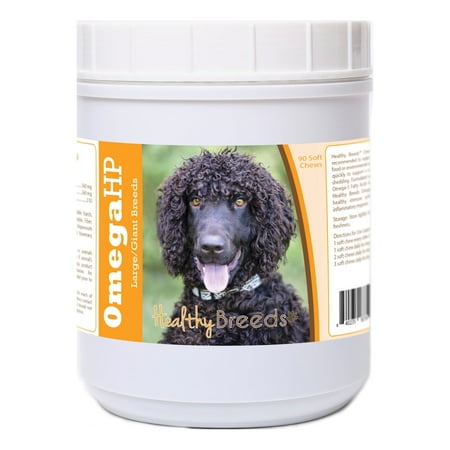 UPC: 0840235187349 | Healthy Breeds Irish Water Spaniel Omega HP Fatty Acid Skin and Coat Support Soft Chews