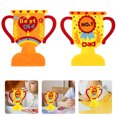thumbnail image 4 of 4pcs Diy Father'S Day Trophy Craft Kit Kids Creative Handmade Present For Dad Trophy Craft Paper Present Fun Activities For Home And School, 4 of 6