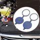 thumbnail image 2 of 2pcs Windshield Wiper Washer Fluid Reservoir Tank Bottle Cap For Peugeot Citroen, 2 of 4