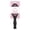 Black & Pink, variant on Gimme Beauty Vented Detangling Brush - Quick-Dry, Heat-Resistant Wet Brush for Thick or Thin Locks - Supports Healthy Hair - Flexible Curved Design for Fine Locks - Fine Hair
