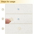 thumbnail image 5 of Uxcell 2 Sheets/108Pcs Screw Hole Stickers, 21mm Bronze Self-Adhesive Screw Cover Sticker, 5 of 6