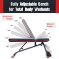thumbnail image 3 of Adjustable Exercise Weight Bench for Home Gym Equipment
Workout Strength Training More, 3 of 12