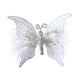 thumbnail image 4 of Mariposa artificial decorativa, decoración navideña, accesorio fotográfico, ideal para las fiestas. Plata, 4 of 9