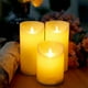 thumbnail image 5 of Velas de té LED remotas, velas falsas eléctricas, parpadeantes, ámbar, sin llama, votivas Los 7.5x15cm, 5 of 9