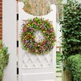 thumbnail image 1 of Cqxid Wreath Under $10 Colorful Garland Spring And Summer Colorful Garland Spring And Summer Decorated With Star Gate Pendants, 1 of 8