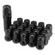 thumbnail image 1 of Tuerca de rueda de coche Unique Bargains Heptágono 32mm Negro 21uds, 1 of 1