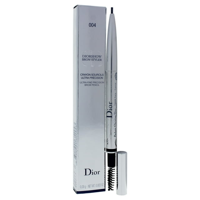 Lápiz de cejas Christian Dior Christian Dior Diorshow Brow Styler Ultra-Fine Precision Brow Pencil - 004 Black Lápiz de cejas Dama 0.003oz