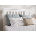 thumbnail image 4 of AFI Becket Twin XL Solid Wood Low Profile Platform Bed with Matching Footboard, White, 4 of 11
