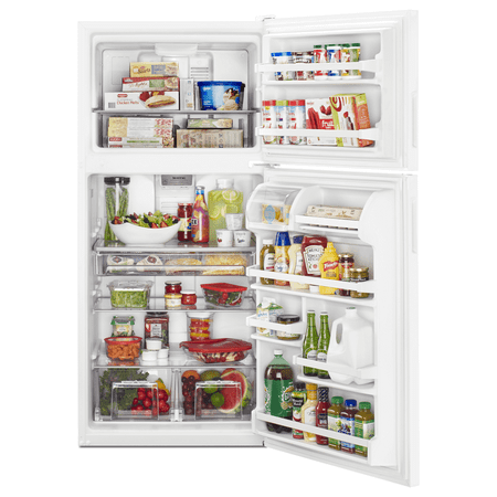 Maytag - 18.1 Cu. Ft. Top-Freezer Refrigerator - White