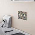 thumbnail image 5 of Yayeee Toggle Light Switch Wall Plate 3-Gang 6.37"x4.48" Decorative Outlet Cover, Gray Acorns Pattern, 5 of 7