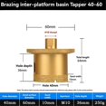 thumbnail image 3 of M10 Vacuum Brazed Hole Drill Diamond Hole Saw Drill Core Bits for Marble Tiles Porcelain Tile Washbasin Hole Opener, 3 of 5