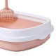 thumbnail image 4 of Caja de arena semiabierta Fernando para gatos con borde alto Rosa Medio, 4 of 8