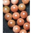thumbnail image 6 of K-KED Natural 6mm Golden Sandstone Round Gemstone Loose Beads 15 inches, 6 of 7
