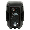 thumbnail image 6 of QFX 8" Portable Bluetooth Party Speaker, Bonus Microphone, Battery Powered , LED Lights, WMX-8074, 6 of 11