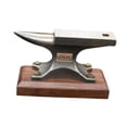 thumbnail image 2 of Yunque de una sola punta, yunque de banco de acero con alto contenido de carbono, herramienta robusta para trabajar el metal, ideal para talleres de, 2 of 8