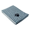 thumbnail image 1 of Design Imports CAMZ36575 Navy Stripe Embroidered Paw Pet Towel, 1 of 1