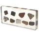 thumbnail image 4 of Juguete para muestras de rocas y minerales de 9 muestras de roca y minerales en bloque de lucite , equipo de ciencia de geología para muestras de incrustación Fanmusic Juguete para muestras de rocas y minerales, 4 of 7
