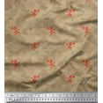 thumbnail image 1 of Soimoi Cotton Voile Fabric Leaves & Floral Artistic Print Fabric by Yard 42 Inch Wide, 1 of 3