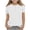girl t shirt-White, variant on KkSLirnhs 3-4Y Girls Clothes under $10 Children's Fashion Solid Color 3/4 Sleeve Round Neck Tops/shirt Gray