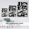 thumbnail image 4 of Prosperous Elements V10 Framed Premium Gallery Wrapped Canvas - Ready to Hang - 17 x 25 - Natural Wood Floating Frame, 4 of 9