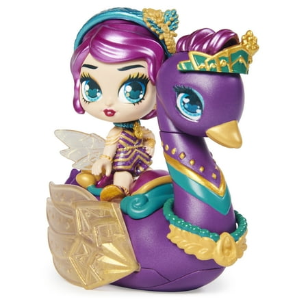 Hatchimals Pixies Riders Lilac Luna Pixie with Swanling Glider Action Figures