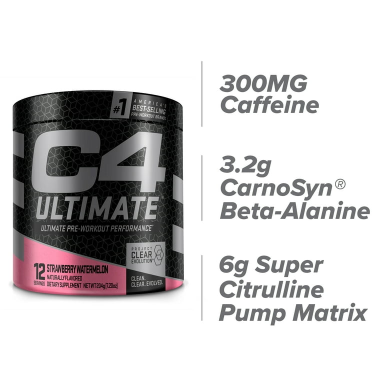 C4 プレワークアウト ULTIMATE C4 Ultimate Pre Workout Powder – Cellucor