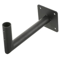 Niceauty Iron Weather Vane Roof Mounts Black 1 Set