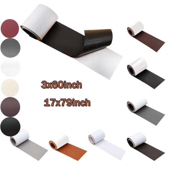 Leather Repair Patches for Couches Large Self-Adhesive Sofa, Car Seat,Leather Furniture,Vinyl Repair Patch Kit