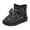 Black, variant on Youmylove Children Boots Girls Boots Autumn Winter Single Boots High Boots Bow Fashion Shoes Outwear Child Leisure Footwear Walking