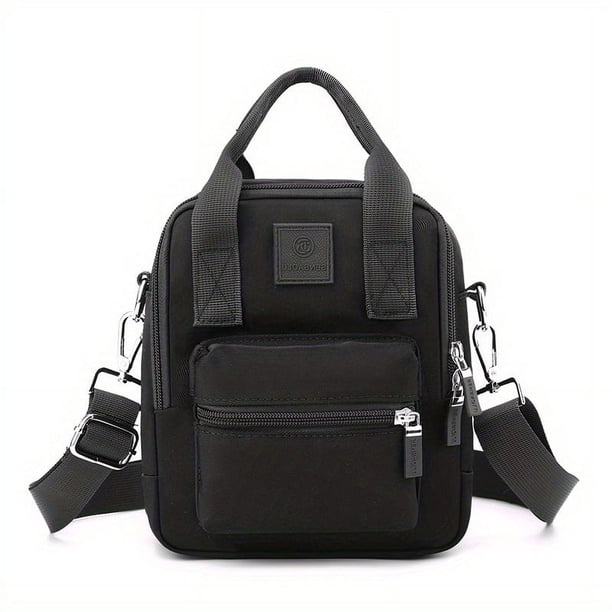 Small Handheld Backpack, Nylon Waterproof Durable Lightweight School Backpack, Fashion Travel Commuter Bag