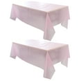 thumbnail image 2 of Hicess 2Pcs Tablecloth Disposable Waterproof Rectangle Plastic Holiday Party Table Cover Decor Party Supplies, 2 of 8