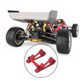 thumbnail image 4 of de piezas fijas de ala trasera Metal para 104001 1:10 camión de telemando coche vehículo o rojo Hugo Ala de la cola del coche RC, 4 of 8