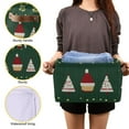 thumbnail image 3 of Yayeee Canvas Storage Basket with Handles for Shelves Fabric Bins Closet Organizer, Christmas Santa Hats, 3 of 8