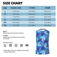 thumbnail image 6 of Disketp Ornamental Turtles Sleeveless Tshirts For Men, Muscle Shirts For Men Dry Fit Tank Top-Small, 6 of 8