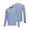 Sky Blue, variant on Kukoosong Men's Base Layer Top Long Sleeve High Elasticity Crew Neck Workout Tops Moisture-Wicking Fitness Athletic T-Shirt