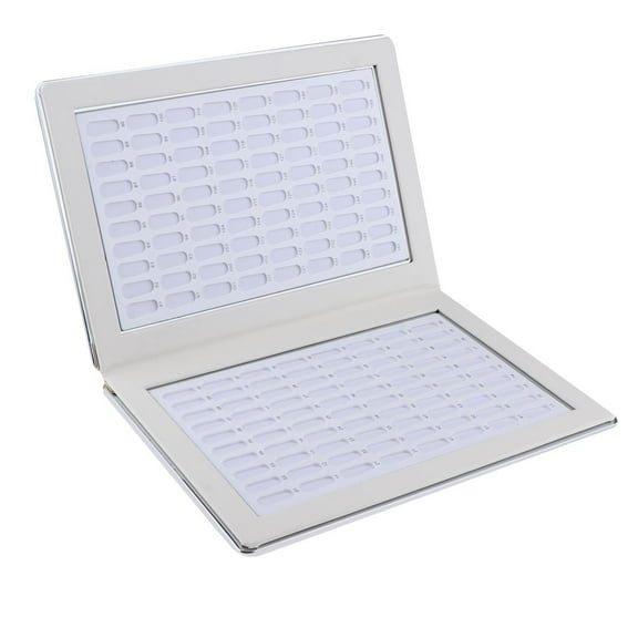 Salon Nail Board 160 Art Display Chart Blue Golden