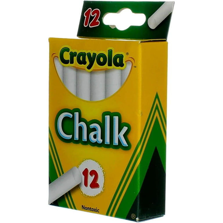 Crayola Drawing Chalk , 24-Colored Chalk Sticks , 9-packs= 216