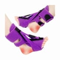 thumbnail image 1 of wonima11 AFO Foot Drop Brace - Drop Foot Braces - Foot Drop Brace for Walking - AFO Brace - Drop Foot Brace for Walking - Ankle Foot Orthosis for Foot Drop - Foot Drop Orthosis,Purple, 1 of 1