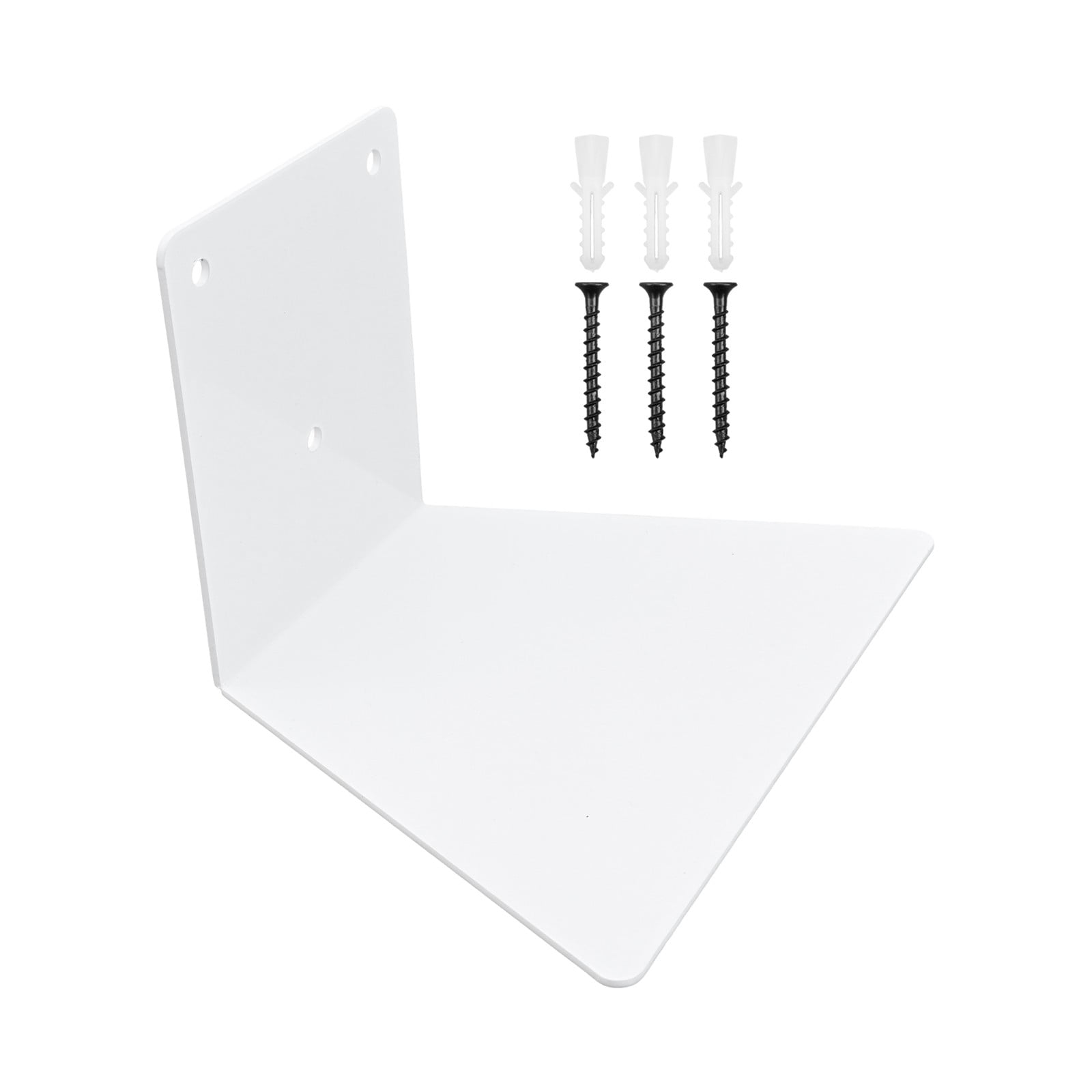 Invisible Floating Bookshelf: Space-Saving Metal Shelves for Stylish Storage! Smile Home