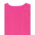 thumbnail image 3 of Athletic Works Girl's Sparkle Seamless Top, Sizes 4-18, 3 of 3